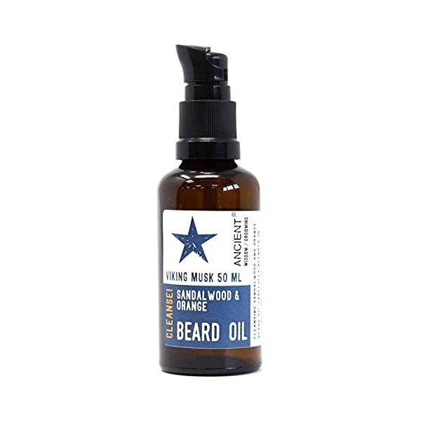 50ml Beard Oil - Viking Musk -Cleanse!
