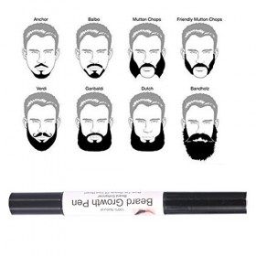 Stylo de croissance pour barbe, poils du visage, barbe, sourcils, sourcils, sourcils, sourcils, amélioration efficace de la n