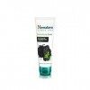 Himalaya Detoxifying Charcoal Face Scrub with Activated Charcoal and Green Tea, 75 ml