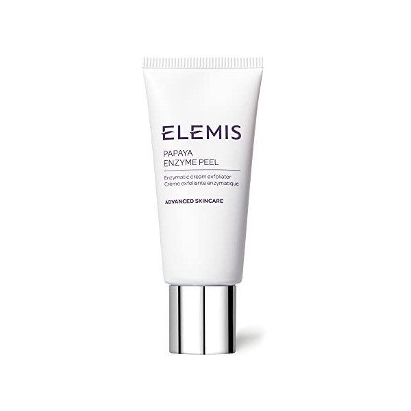 ELEMIS Peeling à l’enzyme de papaye, exfoliant doux pour le visage, crème exfoliante non abrasive pour lisser et revitaliser,