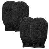 Sibba Lot De 2 Paires De Gants Exfoliants Pour Enlever La Saleté Et Les Peaux Mortes Exfoliant Pour Le Corps Pour Douche Et B