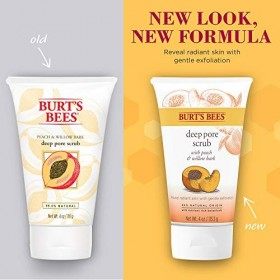 Burts Bees - Gommage en profondeur - Pêche et écorce de saule Gommage / Exfoliants