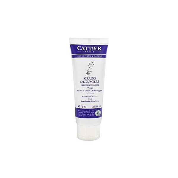Cattier - Gelée Exfoliante Visage - Grains de Lumière - Tous Types de Peaux - 75 ml Gommage / Exfoliants