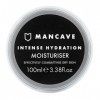 Hydratant à lacide hyaluronique 100 ml par ManCave, formulé pour hydrater intensément, combattre efficacement la peau sèche,