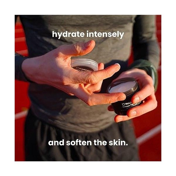 Hydratant à lacide hyaluronique 100 ml par ManCave, formulé pour hydrater intensément, combattre efficacement la peau sèche,