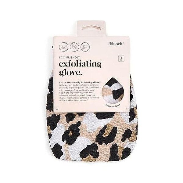 Kitsch Gant exfoliant respectueux de lenvironnement pour enlever les peaux mortes – Gant exfoliant pour la rentrée scolaire 