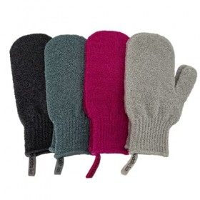 Bouddha de bain Exfoliant Gants – 3 paires de gants de douche exfoliant – Lavable – suspendre Corde – complet du corps Utilis