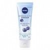 NIVEA Gommage au Riz Douceur 1 x 75 ml , Exfoliant d’origine naturelle enrichi en Graines de Riz Japonica & Myrtilles BIO, S ...