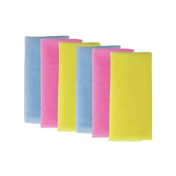 Nylon exfoliant, serviette en tissu de massage pour le nettoyage du bain et  du corps