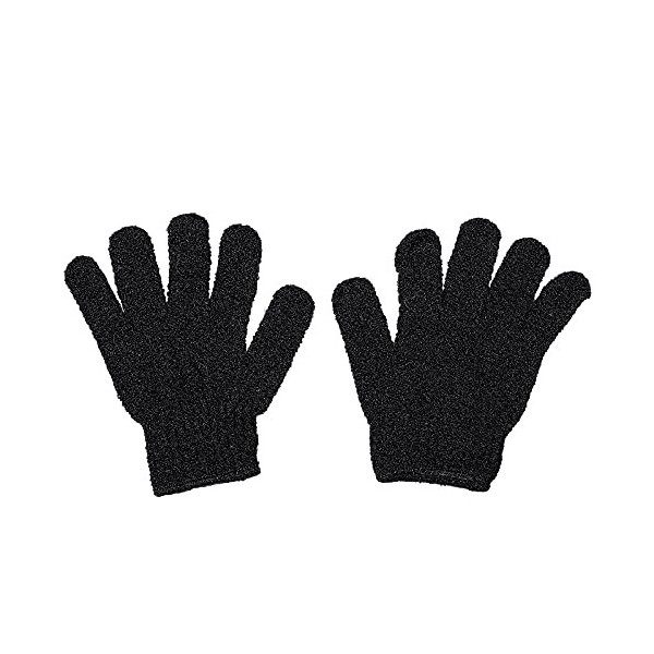 Beaupretty exfoliant gants de bain douche gommage gant corps spa massage gant peau morte remover cellules du visage gants 2pc