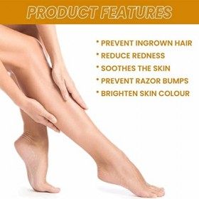 Aibyks Razor Bumps Essence - 90ml Rasoir Bump Stopper pour Hommes Femmes | Soins de la Peau pour Le Visage, Le Cou, la Zone d