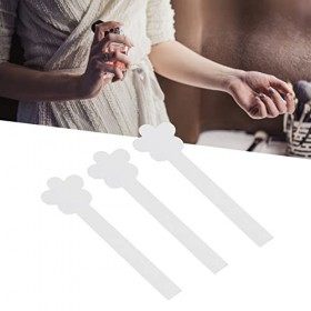 Papier de Test dhuiles Essentielles, Bandelettes de Test de Parfum en Forme de Fleur pour Parfums pour Parfumeries