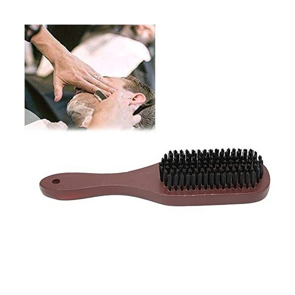 Brosse de toilettage de barbe, brosse de barbe de bonne élasticité pour la salle de bains pour lhomme