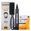 Groomarang® Stylo à barbe pour homme – Améliorateur naturel pour remplir, façonner et définir – Noir ou marron plus peigne sc