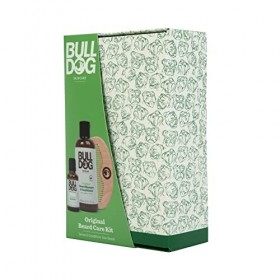 Bulldog Skincare – Kit de soins de la barbe original pour homme 1 shampooing et après-shampoing pour barbe original 200 ml, 