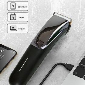 Tondeuse à Cheveux électrique sécurité Professionnel USB Coupe de Cheveux Rechargeable Ensemble de Toilettage pour Salon à Do