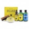 COFFRET SOIN POUR BARBE GOLDEN BEARDS Big Sur-Contient:un shampoing un après-shampoing une huile,une cire et un peigne de voy