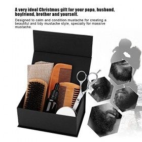 Kit dentretien pour barbe - Tondeuse à pain - Baume à barbe - Moustache - Hydratant - Kit dentretien pour barbe