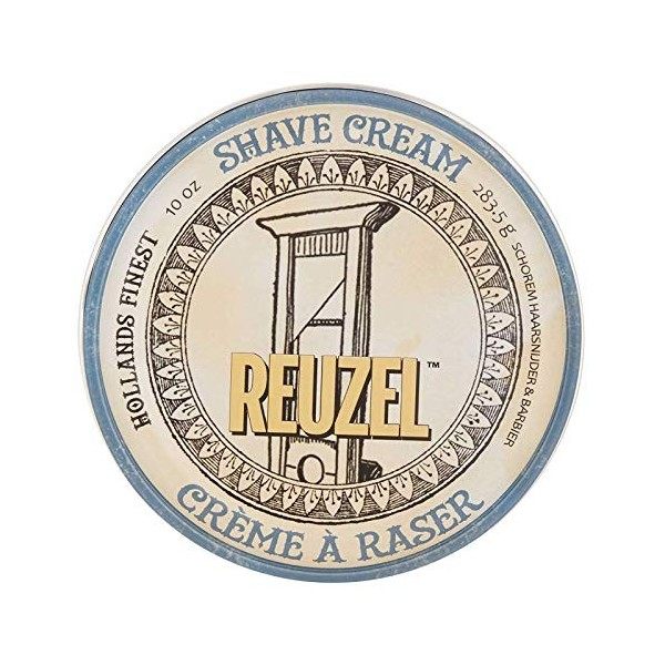 REUZEL Crème à Raser pour Homme, 10 oz/283 g