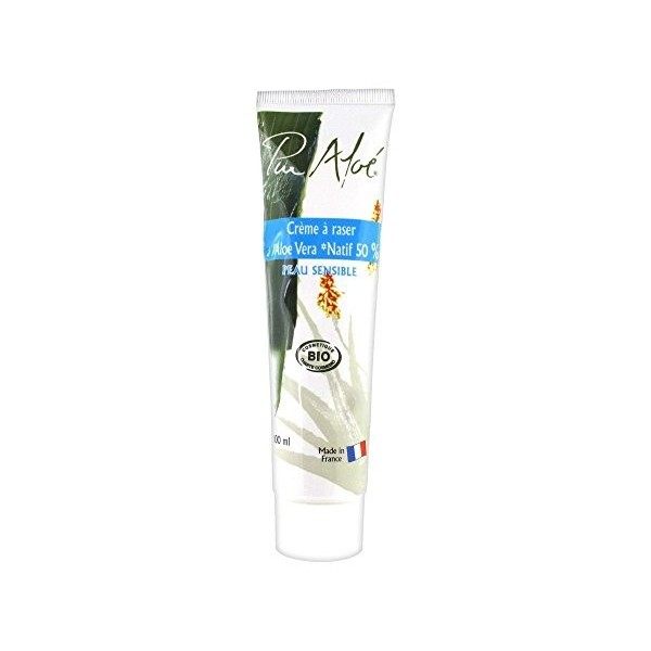 Pur aloe - Crème à raser à lAloe Vera - 100ml