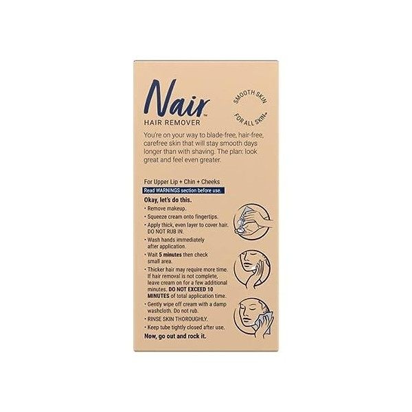 Nair Hair Remover Face Cream 60 ml by Nair