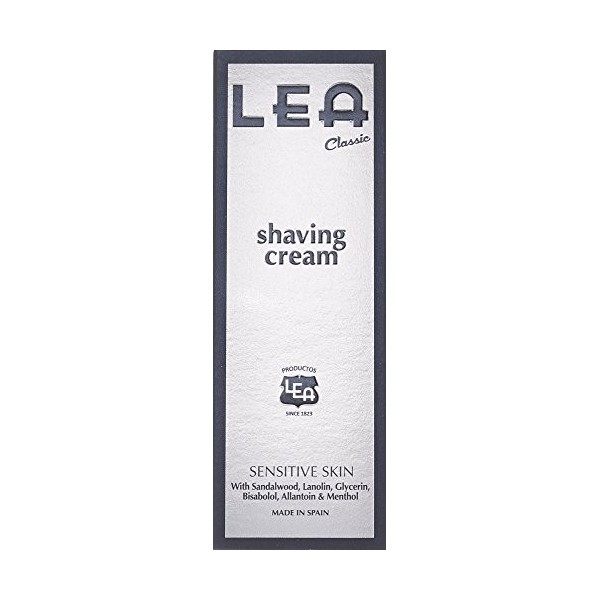 Lea Gel de rasage, Classic Crème de afeitar, 100 gr