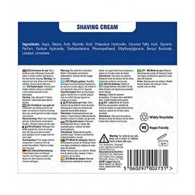 The Bluebeards Revenge, Vegan Shaving Cream, For All Skin Types, Refill Pouch, 500ml