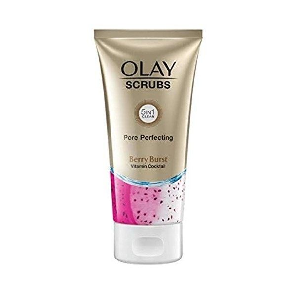 Olay Scrubben Nettoyant exfoliant pour pores, baies éclatantes, 150 ml Gommage / Exfoliants