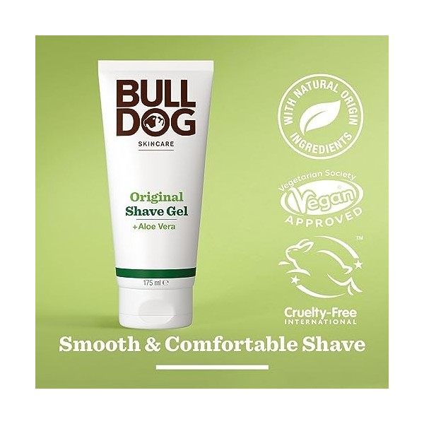 Bulldog Natural Skincare Original Shave Gel 175ml 