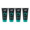 King of Shaves Antibacterial Shaving Gel for Men Low Foam 150ml QUAD PACK