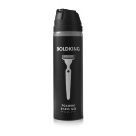 Boldking - Foaming Shave Gel - Mousse/Gel à Raser pour Hommes - Tous les Types de peau - 185 ml