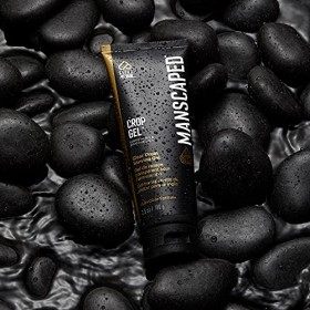 MANSCAPED™ Crop Gel™ Gel de Rasage Intime Transparent, Formule Multi-Glide Hydratante et Lubrifiante pour le Rasage Intime, V
