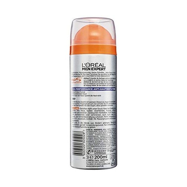 LOréal Paris Men Expert Hydra Sensitiv Mousse de rasage