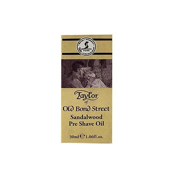 Taylor of Old Bond Street Huile pour Pré-rasage Santal 30 ml