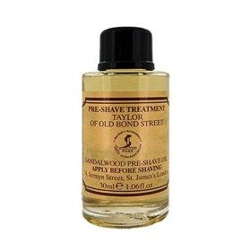 Taylor of Old Bond Street Huile pour Pré-rasage Santal 30 ml