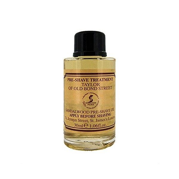 Taylor of Old Bond Street Huile pour Pré-rasage Santal 30 ml