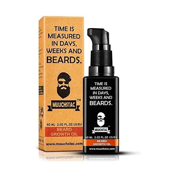 PUB Huile pour barbe - Croissance de la barbe - 60 ml