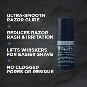 Grooming Lounge Bear Master Shave Oil For Men 1 oz Oil