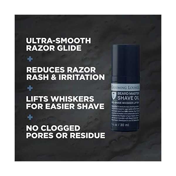 Grooming Lounge Bear Master Shave Oil For Men 1 oz Oil