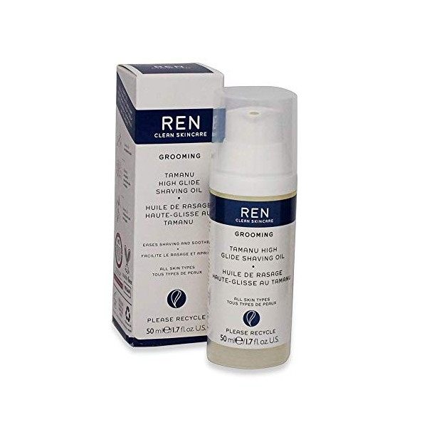 REN DAMAGE TAMANU HIGH GLIDE RASAGE HUILE 50ML