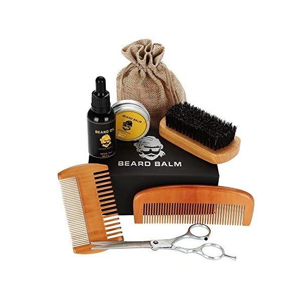 Lot de 8 pinceaux à barbe pour homme