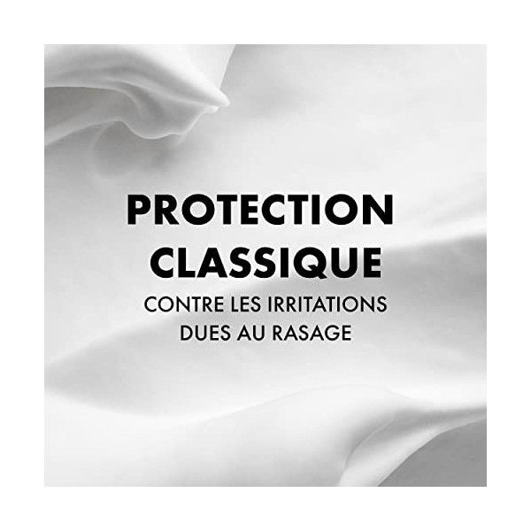 Gillette Classique Mousse À Raser Peaux Sensibles Pour Hommes, Aide À Protéger Contre Les Irritations Du Rasage, Rasage Rapid