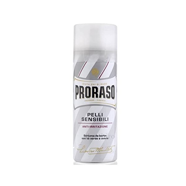 Proraso Mousse à Raser pour Peaux Sensibles 300 ml