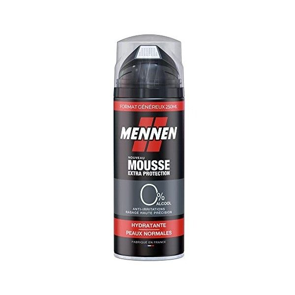 Mennen Mousse à raser Hydratante Peau Normale 0% 250 ml