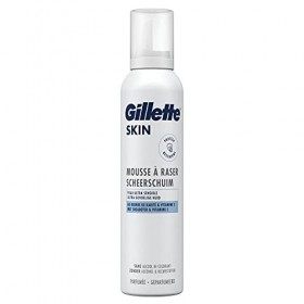 Gillette SKIN Mousse À Raser Peau Ultra Sensible pour Homme 240 ml