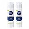 Nivea Men Peau Sensible Mousse à Raser, 2 x 200ml