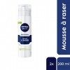 Nivea Men Peau Sensible Mousse à Raser, 2 x 200ml