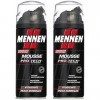 MENNEN - Mousse à Raser Homme Pro-Tech Systeme Hydratante pour Peaux Normales - 250 ml - Lot de 2