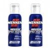 MENNEN - Mini-Mousse à Raser Hydratation Peaux Normales - 100 ml - Lot de 2