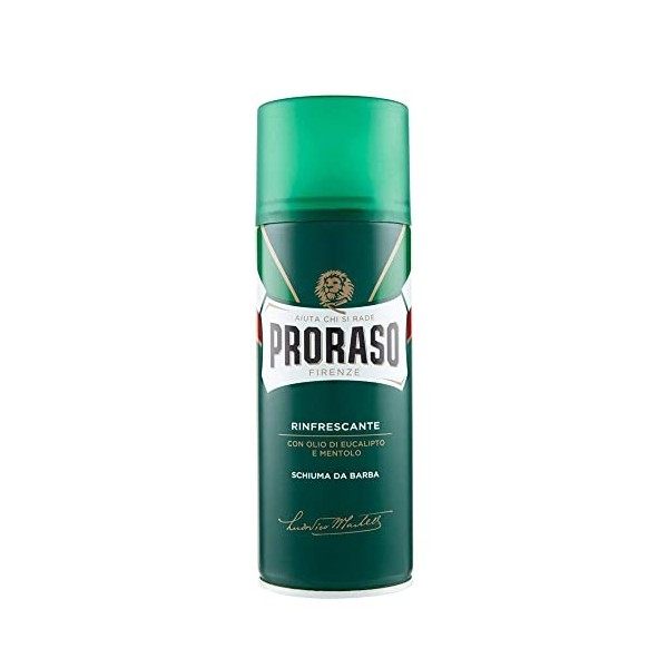 Lot de 3 mousses à raser Proraso - Vert - 400 ml